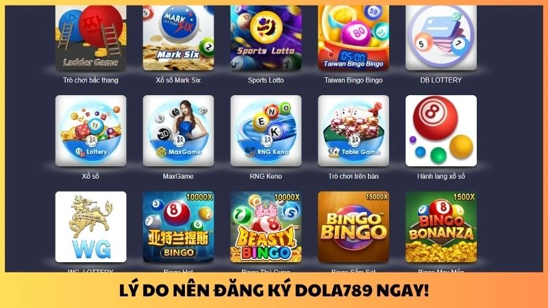 Lý do nên đăng ký Dola789 ngay!