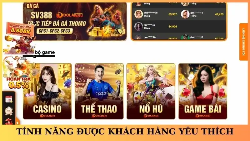 Một số tính năng vượt trội được khách hàng yêu thích