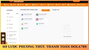 Phương thức thanh toán Dola789 đa dạng, nhanh chóng, bảo mật