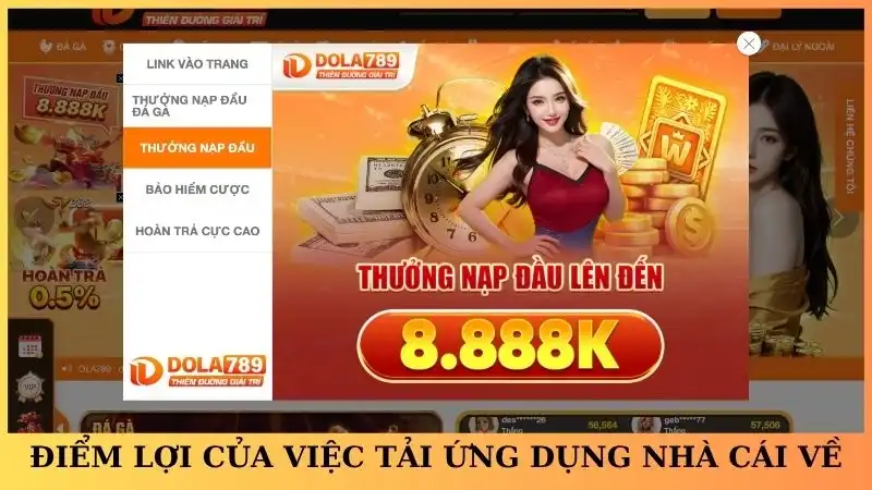 Mô tả toàn bộ quá trình cài đặt ứng dụng Dola789