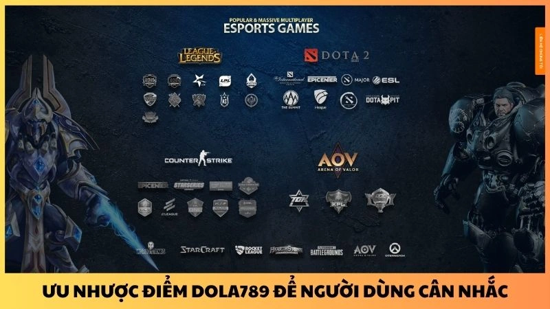 Ưu nhược điểm Dola789 để người dùng cân nhắc