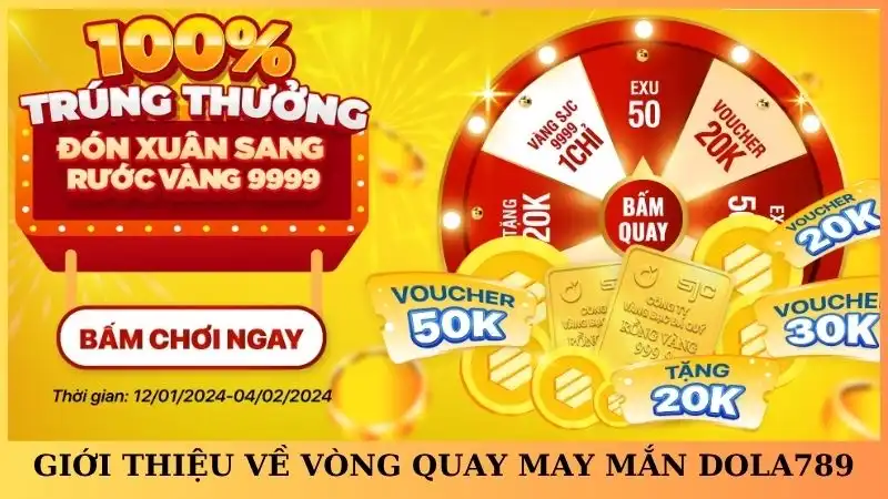 Giới thiệu sơ lược về vòng quay may mắn Dola789
